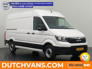 MAN TGE 2.0TDI 140PK DSG Automaat L3H3 | Airco | Cruise | 3-Persoons | 270 Graden deuren | Betimmering
