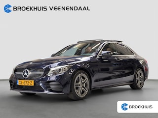 Mercedes-Benz C-klasse 180 AMG | Panoramadak | Trekhaak | Sfeerverlichting | Leder