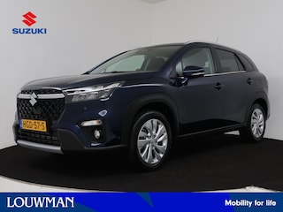 Suzuki S-Cross 1.4 Boosterjet Select Smart Hybrid | Apple Carplay / Android Auto (Navigatie) | Parkeersensoren rondom | 360° Camera | Navigatie | Lederen bekleding |