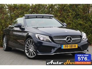 Mercedes-Benz Cabrio 200 184PK Aut. AMG Premium Airscarf|Nav|Sportzetels|Nekverw.|Stoelverw, koeling|Leder|Pdc|Lmv||Dealer onderhouden|1e eigenaar|23DKM!|
