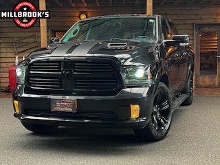 Dodge Ram 1500 5.7 V8 Sport, Black Edition, LPG, Bed Cover in kleur, Leder, Stoel verwarming, Stoel koeling