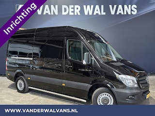 Mercedes-Benz Sprinter 316 CDI 164pk L2H2 inrichting Euro6 Airco | Stoelverwarming | Cruiscontrol | Trekhaak Chauffeursstoel, Parkeersensoren, Bijrijdersbank