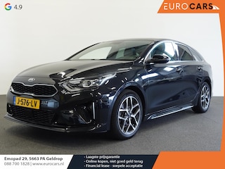 Kia ProCeed 1.4 T-GDI 140pk Automaat GT-Line Panoramadak LED Airco Navi Carplay PDC VA Camera Sportleder 17" LM Velgen Virtual Cockpit