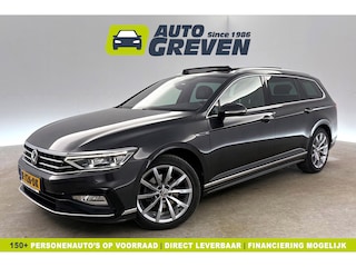 Volkswagen Passat 1.5 TSI 150PK R-Line DSG Pano Virtual Trekhaak LED ACC Camera Clima Carplay Leder Navi 18"LMV PDC