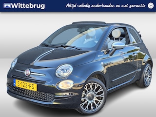 Fiat 500 1.0 Hybrid Dolcevita Cabrio | Cruise Control | Navigatie via Apple Carplay of Android Auto | Parkeersensoren | Erg mooie Velgen !! Ex Companycar