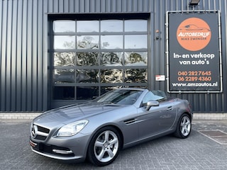 Mercedes-Benz SLK 200 AUT. NAVIGATIE|1E EIGENAAR|STOELVERWARMING|BLUETOOTH|PARKEERSENSOREN|LEDEREN BEKLEDING|WINDSCHERM