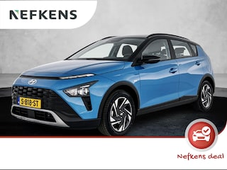 Hyundai Bayon SUV Comfort Smart 100 pk | Navigatie | Achteruitrijcamera | Parkeersensoren Achter | LED Dagrijverlichting | Airco | Start/Stop Systeem | Adaptieve Cruise Control | 16" Lichtmetalen Velgen | Apple Carplay/Android Auto |