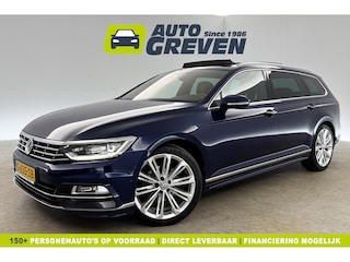 Volkswagen Passat 1.5 TSI 150PK R-line DSG Pano LED ACC Virtual Carplay Trekhaak Camera Navi Clima PDC Leder 19"LMV