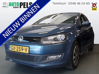 Volkswagen Polo 1.0 BlueMotion Edition, 5drs, Airco, Navigatie, Elek ramen, Cv op sleutel, Cruise controle, Trekhaak, Lm velgen 15'', Nederlandse auto!! Bovag afleverpakket 695,-