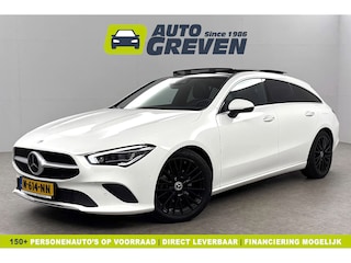 Mercedes-Benz CLA 180 AMG Pano Sfeerverl. Camera Carplay Virtual LED Memory Trekhaak Cruise Navi Clima PDC 18"LMV