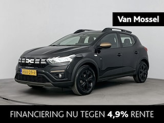 Dacia Sandero Stepway 1.1 TCe Extreme 110PK | Navigatie | Achteruitrijcamera | Parkeersensoren | Blind Spot Warning | Keyless | Climate Control | Lichtmetalen velgen 16" | Apple CarPlay & Android Auto