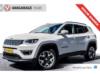 Jeep Compass 1.4 170 PK MultiAir Limited 4x4 AUTOMAAT RIJKLAAR | Leer zwart |  PDC V/A | Trekhaak | Navigatie |