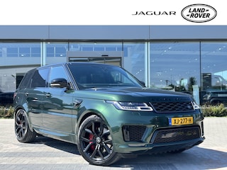 Land Rover Range Rover Sport P400e 404pk AWD HSE Dynamic | Gewrapped - Originele kleur Santorini Black | 22" SVR wielen |