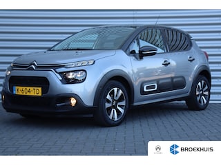 Citroën C3 1.2 PURETECH 110PK SHINE / NAVI / CLIMA / LED / PDC / CAMERA / 16" LMV / WINTERPAKKET /BLUETOOTH / CRUISECONTROL / 1E EIGENAAR / NIEUWSTAAT !!