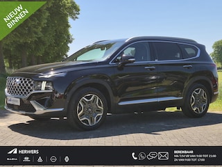 Hyundai Santa Fe 1.6 T-GDI PHEV Plug-in Premium Automaat / Apple Carplay Android Auto / Elektrische achterklep / Rondomzicht camera / Stuur- en Stoelverwarming / Adaptief CC / Stoelventilatie voor / Achterbank verwarming /