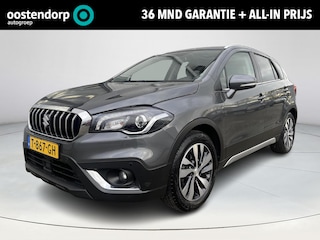 Suzuki S-Cross Sx4 1.4 Boosterjet AllGrip Stijl Automaat | Lederen bekleding | Navigatiesysteem | All Gripp | Climate Control | Elektrisch schuif- kanteldak | Pakeersensoren voor- en achter | 36 maanden garantie