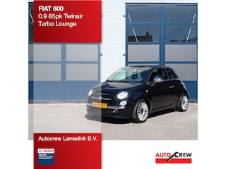 Fiat 500 0.9 85pk Twinair Turbo Lounge | Origineel NL | Lederen interieur | Climate controle |