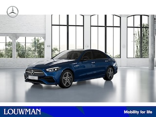 Mercedes-Benz C-klasse 300 e Business Solution AMG | Trekhaak | Nightpakket | AMG Line Premium Plus | Parkeerpakket met 360°-camera | Antidiefstalpakket GUARD 360° Plus | KEYLESS GO-comfortpakket | Memorypakket |