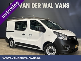 Opel Vivaro 1.6 CDTI 126pk L1H1 inrichting Euro6 Airco | Imperiaal | Camera | Navigatie | Trekhaak Cruisecontrol, LED, Parkeersensoren, Trap
