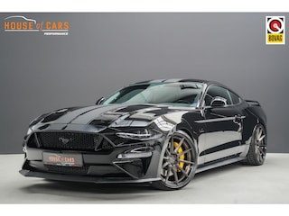 Ford Mustang 5.0 GT |Pedders schroefset|21 inch BC Forged breedset|custom uitlaatsysteem|elek. stoelen|camera|lane|cruise control|DAB|stoelverkoeling|glascoating|