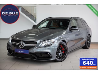 Mercedes-Benz C-klasse Estate AMG 63 S Edition 1 Designo Carbon Head Up Burmester Adaptive Dealer Onderhouden
