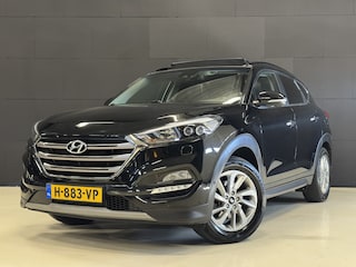 Hyundai Tucson 1.6 T-GDi Premium 4WD 177PK Automaat | Panoramadak | Leder | Camera | Trekhaak | Stoelverwarming/koeling