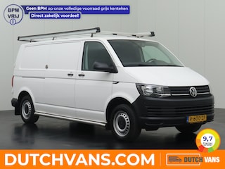 Volkswagen Transporter 2.0TDI Lang Achterdeuren | Imperiaal | Trekhaak | Airco | 3-Persoons | Betimmering | Gate Locks