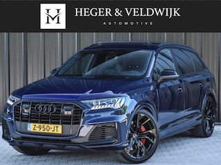 Audi Q7 60 TFSI e QUATTRO PRO LINE S COMPETITION | S-SEATS | PANORAMADAK | DAB+ | CARBON INLEG | B&O AUDIO | NACHTZICHT ASSISTENT | ADAPTIEVE CRUISE CONTROL | MASSAGESTOELEN | STOEL- VERWARMING EN VENTILATIE | ELEKTR. TREKHAAK | LASER LICHT | 360 CAMERA |