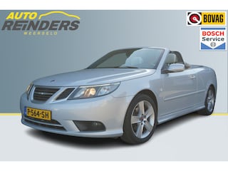 Saab 9-3 Cabrio 1.9TiD 150pk Vector + Leer / Airco/ Trekhaak/ Cruise/ Mooie auto/ Nieuwe APK!