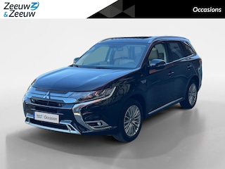 Mitsubishi Outlander 2.4 PHEV Intense+ | Schuif-kanteldak| Carplay/Android  auto| Stoel en Stuurverwarming| Lederen bekleding| Achteruitrijcamera| PDC v+a