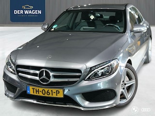 Mercedes-Benz C-klasse 180 AMG+ BUSINESS / CAMERA / TREKHAAK / ELEKT. STOELEN / LEDER / 18"