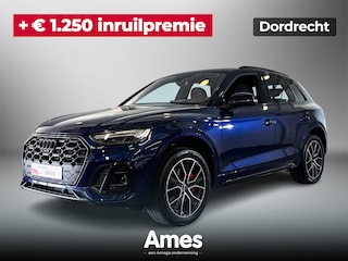 Audi Q5 55 367pk TFSI e S edition Competition | Rood gespoten remzadels | Assistentiepakket City Parking | Audi Sport rode stiksels | Trekhaak