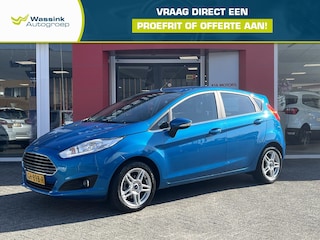 Ford Fiesta 1.0 EcoBoost 100PK 5D Titanium | Navigatie | Airco | Parkeer sensoren | Licht metalen velgen |
