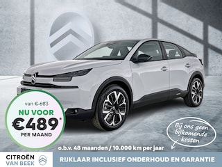 Citroën C4 Hybrid 145pk Automaat Business Private Lease € 489,- pm - 48mnd - 10.000km