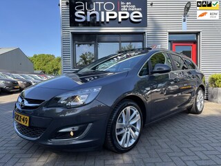 Opel Astra Sports Tourer 1.4 Turbo Cosmo -140 PK!-1STE EIGENAAR-OPEN DAK-LEDEREN SPORTSTOELEN-TREKHAAK-NAVI-CAMERA-ORIGINEEL NL!