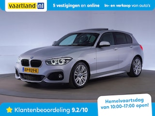BMW 116d M Sport High Executive Aut. [ Schuifdak H/K Navi prof. Leder Stoelverwarming ]