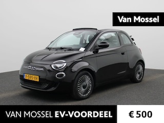 Fiat 500 C Icon 42 kWh | NAVIGATIE | CRUISE CONTROL | CLIMATE CONTROL | PARKEERSENSOREN | DAB RADIO |
