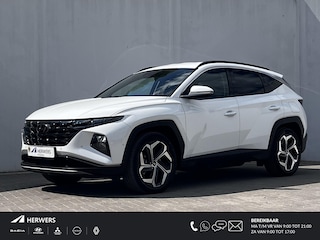 Hyundai Tucson 1.6 T-GDI PHEV Premium 4WD 265pk automaat / Weinig km / Dealer onderhouden / Accu SoH 100% / Trekgewicht 1.350 kg / Adaptief CC / Lederen Bekleding / 19" LMV / Stuur- en Stoelverwarming / Camera 360° / Stoelventilatie /