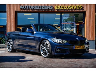 BMW 4-serie Cabrio 428i Essential M Pakket Sportstoelen Leer Memory Navi Xenon Keyless 19”LM