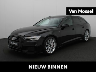 Audi A6 Avant 55 TFSI e quattro Competition 367 PK | S-line | Automaat | Navigatie | Parkeersensoren | Panoramadak | Head-up display | Dodehoeksensoren | Adaptive Cruise Control | Climate Control | Stoelverwarming | Trekhaak | Stuurverwarming | Virtual Cockpit | LED Matrix |  | Privacy glass |
