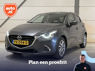 Mazda 2 1.5 Skyactiv-G GT-Luxury | Head-Up display | Camera | Dodehoek detectie | Stoelverwarming | LED | 16"LM velgen |