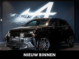 Alpine A290 GT Performance 52 kWh | 220 PK | DEVIALET SOUND |PACK SAFETY | PACK DRIVING | CAMERA | 19" SNOWFLAKE | V2L | VERW. STUURWIEL |
