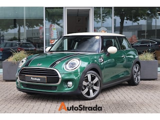 Mini Cabrio 3-Deurs (f56) 1.5 60 Years Edition 136pk | LED | Cruise | Climate | Union Jack | Leder | *British Racing Green*