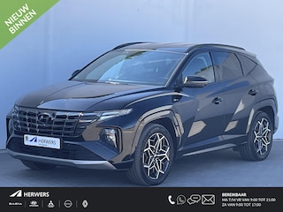 Hyundai Tucson 1.6 T-GDI PHEV N Line 4WD / Rondomzicht camera / Apple Carplay Android Auto / Adaptief cruise control / Trekgewicht 1350 Kg / Stoelventilatie / Stuur- en Stoelverwarming / Elektrisch bedienbare stoelen - achterklep /