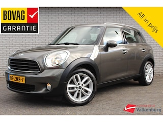 Mini Countryman 1.6 98pk One Edition | NAVI | LMV 17'' | Cruise | Airco | Bluetooth | Zwarte hemel