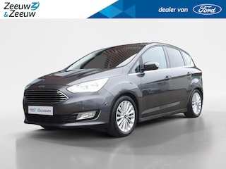 Ford C-MAX 1.0 Titanium | Trekhaak | Stoel en stuurverwarming | Navigatie | Camera | Parkeersensoren voor en achter | Apple Carplay / Android Auto | Voorruitverwarming |