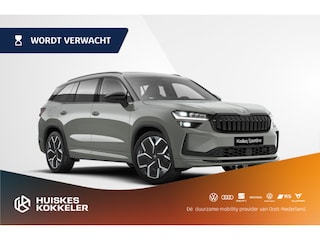 Skoda Kodiaq 1.5 TSI PHEV Sportline Business 204pk DSG Automaat, Panoramadak, Adaptive cruise control, Elektrische achterklep, Trekhaak, Achteruitrijcamera, Stoelverwarming, Head-Up display, Full LED matrix koplampen