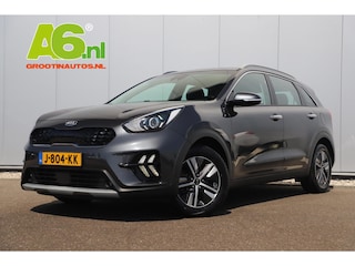 Kia Niro 1.6 GDi Hybrid DynamicLine Automaat Half Leder Navigatie Camera Adaptive Cruise Clima Carplay Android