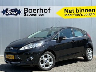 Ford Fiesta 1.25 Titanium 82 pk | Climate Control | Voorruitverwarming | Cruise | Park. Sensor achter |
