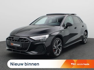 Audi A3 Sportback 45 TFSI e S edition Competition 272PK S-tronic Led matrix, adaptive cruise, schuif-kanteldak, keyles, achteruitrijcamera, stoelverwarming voor, 18" lichtmetaal